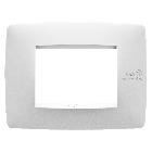 PLACCA ONE 3P BIANCO ANTIBATTERICO - GEWISS GW16103AB - GEWISS GW16103AB product photo