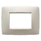 PLACCA ONE 3P AVORIO - GEWISS GW16103TI - GEWISS GW16103TI - GEWISS GW16103TI product photo