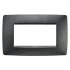 PLACCA ONE 4P ARDESIA - GEWISS GW16104VA product photo