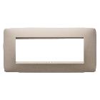 PLACCA ONE 6P CANAPA - GEWISS GW16106TC - GEWISS GW16106TC - GEWISS GW16106TC product photo