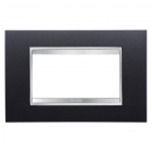 PLACCA LUX 4P ARDESIA - GEWISS GW16204VA product photo