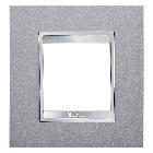 PLACCA LUX INT.2P TITANIO - GEWISS GW16222VT - GEWISS GW16222VT product photo