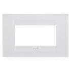 PLACCA GEO 4P BIANCO SATINATO - GEWISS GW16404VW product photo