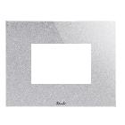 PLACCA ICE 3P TITANIO - GEWISS GW16903CT - GEWISS GW16903CT - GEWISS GW16903CT product photo