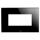 PLACCA ICE 4P NERO - GEWISS GW16904CN - GEWISS GW16904CN product photo