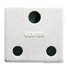 PRESA 2P+T 16A BRITISH STD CON SCH.SY/WT - GEWISS GW20209 - GEWISS GW20209 - GEWISS GW20209 product photo