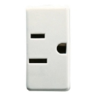 PRESA 2P+T 15A 125V STANDARD USA SY/WT - GEWISS GW20214 product photo