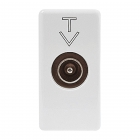 PRESA TV DIR.C.M.9,5MM SY/WT - GEWISS GW20381 product photo