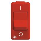 INTERR.AUT.MAGN.1P+N C10 3KA 230V ROSSO - GEWISS GW20455 - GEWISS GW20455 - GEWISS GW20455 product photo