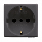 PRESA 2P+T 16A ST.ITALIANO/TED.SY/BK - GEWISS GW21205 product photo