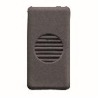 SUONERIA - 230V ac - 50Hz - 8VA - 80 dB A 1 METRO - 1 MODULO - SYSTEM BLACK - GEWISS GW21616 product photo