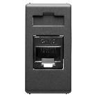 CONNETTORE RJ 45 CAT.6 UTP SY/BK - GEWISS GW21685 - GEWISS GW21685 - GEWISS GW21685 product photo