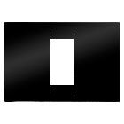 PLACCA 1P NERO TONER SYSTEM VIRNA - GEWISS GW22111 - GEWISS GW22111 - GEWISS GW22111 product photo