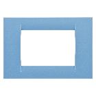 PLACCA 3P AZZURRO CIELO SYSTEM VIRNA - GEWISS GW22163 - GEWISS GW22163 - GEWISS GW22163 product photo