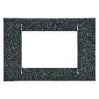 PLACCA 3P ARDESIA METALLIZ.SYSTEM VIRNA - GEWISS GW22293 - GEWISS GW22293 - GEWISS GW22293 product photo