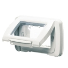 PLACCA STAGNA 3P BIANCO NUVOLA TOP SYS - GEWISS GW22451 product photo