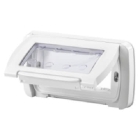 PLACCA STAGNA 4P.BIANCO NUVOLA TOP SYSTEM. - GEWISS GW22461 product photo
