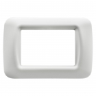 PLACCA 3 POS.BIANCO NUVOLA TOP SYSTEM - GEWISS GW22503 product photo