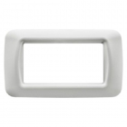 PLACCA 4 POS.BIANCO NUVOLA TOP SYSTEM - GEWISS GW22504 product photo