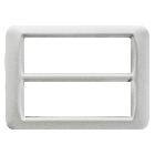 PLACCA 12 POS.BIANCO NUVOLA TOP SYSTEM - GEWISS GW22508 - GEWISS GW22508 product photo
