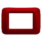 PLACCA 3 POS.AMARANTO CLASS.TOP SYSTEM - GEWISS GW22533 product photo