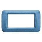 PLACCA 4 POS.AZZURRO CIELO TOP SYSTEM - GEWISS GW22564 - GEWISS GW22564 - GEWISS GW22564 product photo