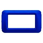 PLACCA 4 POS.BLU JAZZ TOP SYSTEM - GEWISS GW22574 - GEWISS GW22574 - GEWISS GW22574 product photo