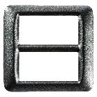 PLACCA 8 POS.ARDESIA METALL.TOP SYSTEM - GEWISS GW22617 - GEWISS GW22617 - GEWISS GW22617 product photo