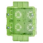 SCATOLA 8P.(4+4) PM ALTA CAPIENZA GREEN - GEWISS GW24237PM - GEWISS GW24237PM product photo