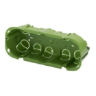 SCATOLA 6 POSTI PARETI MOBILI-LEGGERE GREEN - GEWISS GW24406PM product photo