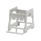 SUPPORTO 2 POSTI SYSTEM MONTANTI GUIDA EN50022 - GEWISS GW26410 product photo