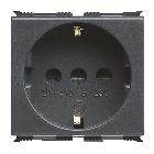 PRESA 2P+T 16A (P30) ST.ITALIANO/TEDESCO - GEWISS GW30210 - GEWISS GW30210 - GEWISS GW30210 product photo