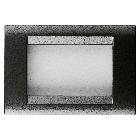 PLACCA 3 POS.ARDESIA METALLIZZ.PLAYBUS - GEWISS GW32003 product photo