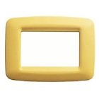 PLACCA 4 MODULI GIALLO MAIS PLAYBUS YOUNG - GEWISS GW32324 product photo