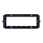 SUPPORTO IN MATERIALE ISOLANTE PER INSTALLAZIONE PLACCHE PLAYBUS/PLAYBUS YOUNG 6 POSTI BLU - GEWISS GW32406 product photo