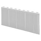 MASCHERINA COPRICAVE CENTRALINI RAL 7035 - GEWISS GW40423 - GEWISS GW40423 - GEWISS GW40423 product photo