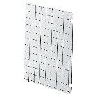 PIASTRA DI FONDO MAT.ISO.QUADRO 319X396 - GEWISS GW44648 product photo