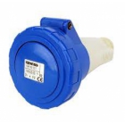 CONNETTORE ELETTRICO STANDARD 16 A 3P+T DRITTO - GEWISS GW62027 product photo