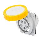 PRESA FISSA DA INCASSO 10 HP IP67 3P+T 32A 110V 4H - GEWISS GW62236H product photo