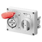 PRESA BL.OR.S.F.3P+T 16A 400V 6H SBF - GEWISS GW66108 product photo