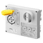 PRESA BL.OR.S.F.3P+T 16A 110V 4H CBF - GEWISS GW66124 product photo