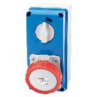 PR.BL IP67 C.F.3P+T 16A 400V 6H SBF - GEWISS GW66208N - GEWISS GW66208N - GEWISS GW66208N product photo