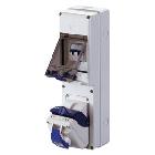 COMBIBLOC ASD 1PR: 2P+T IP44 - GEWISS GW66391 - GEWISS GW66391 - GEWISS GW66391 product photo