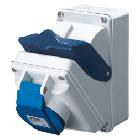 COMBIBLOC C.F.IP44 2P+T 32A 230V 6H - GEWISS GW66415 - GEWISS GW66415 - GEWISS GW66415 product photo