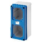 CASSETTA PARETE COP.FLAN. IP67 - GEWISS GW66741N - GEWISS GW66741N - GEWISS GW66741N product photo