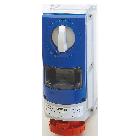 PRESA BL.IP66 C.F.3P+N+T 32A 400V 6H CBF - GEWISS GW66970 - GEWISS GW66970 - GEWISS GW66970 product photo