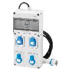 Q-DIN10 ASC IEC 2X2P 2XCIV16A MOBILE - GEWISS GW68203N product photo