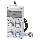 Q-DIN10 ASC IEC 2X2P 2X3P16A MOBILE - GEWISS GW68204N product photo