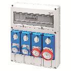 Q-DIN 20 ASD:4PR.BL.VR.SBF,4FL.IP65 - GEWISS GW68208N - GEWISS GW68208N - GEWISS GW68208N product photo