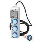 Q-DIN5 ASC IEC 3X2P16A MOBILE - GEWISS GW68217N product photo